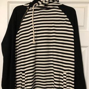 Mindy Mae’s Market Double Hooded Sweatshirt